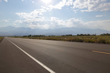 Fototapeta premium Road in desert