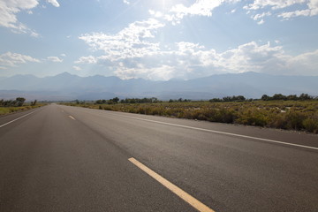 Road in desert