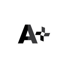 Obraz premium A Plus logo letter design