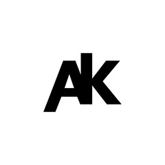 AK logo letter design