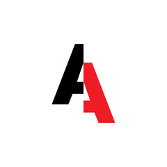 Letter A logo design