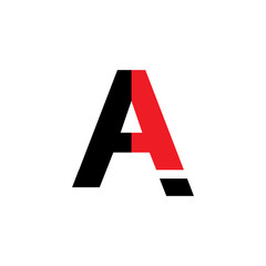 Letter A logo design