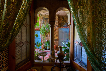 An arabian house at Caceres, Spain