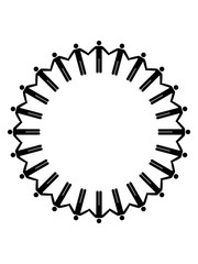 menschen kreis ring welt erde viele hände halten frieden vielfalt kette menschenkette weltfrieden liebe clipart bunt
