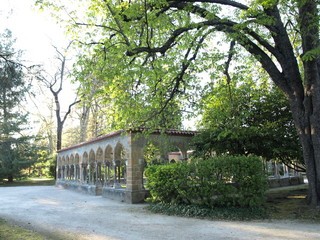 Cloître jardin Massey