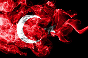 Turkey smoke flag