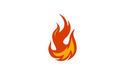 fire danger logo vector