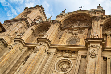 Fototapeta na wymiar Granada Royal Cathedral, Royal Chapel of Granada