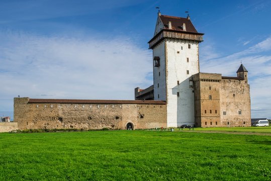 Hermann Castle, fortress, Narva, Estonia, Europe