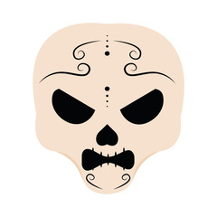 Cute skull mask