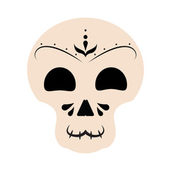 Cute skull mask