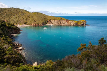 Naklejka premium Santa Catalina Island Two Harbors