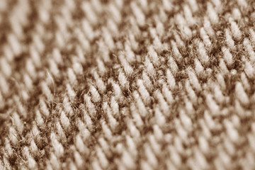 Fabric texture background , soft blur , macro