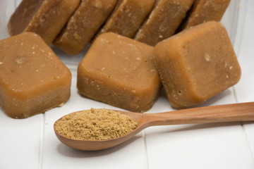 Panela or sugar cane candy