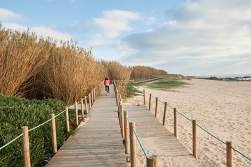 Fotografias na praia de castro de S&atilde;o Paio