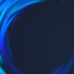 Light wave border background