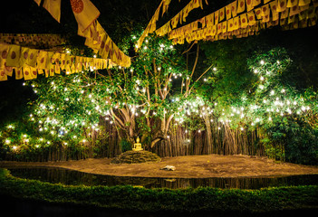 Wat Phantao in Chiang Mai, Thailand