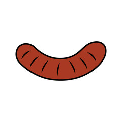 Cartoon barbecue object