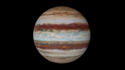 3d renderin jupiter planet