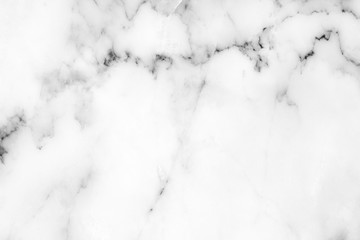 White marble texture background pattern with high resolution.