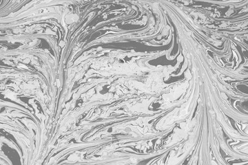 Beautiful abstract painting is a painting technique Ebru .Turkish Ebru style on the water with acrylic paints wring wave.Stylish combination of luxury.Contemporary art marble liquid texture