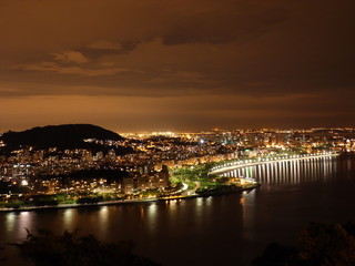 Fototapeta na wymiar Rio de Janeiro by night