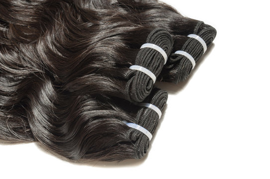 natural wave wavy black human hair weaves extensions bundles