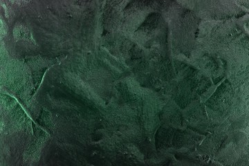 green design shiny relief venetian plaster texture - beautiful abstract photo background