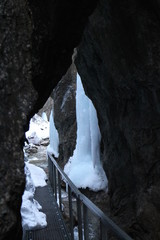 Canyon Jánošíkove diery in Malá Fatra mountains, Slovakia