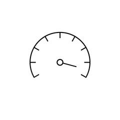 Speed meter icon, Speedometer icon 