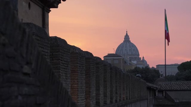 Vatican Summer Sunset