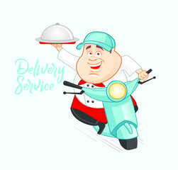 Delivery Chef Character Designs