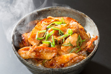 豚とろ照り焼き丼