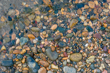 pebbles on the beach