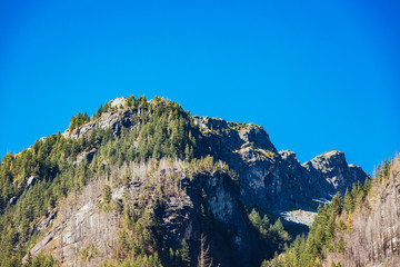 Berggipfel in den Cascade Mountains, Washington, USA