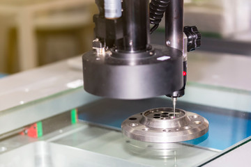 high technology and accuracy of vision measuring system for quality control in industrial work