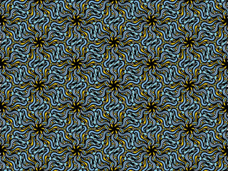 Pattern abstract . Endless stylish texture. Ripple hand drawn background. Confused weaved hand made print. Can be used as swatch for illustrator.