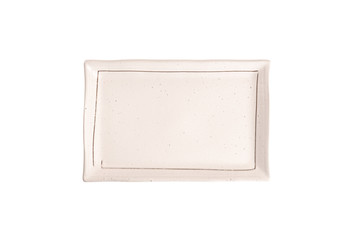 Japanese plate  isolated on white background