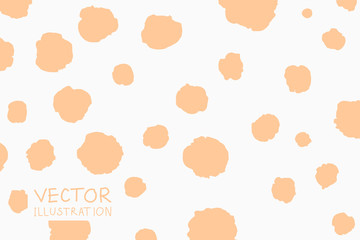 Soft color grunge stain brush strokes on a light background.