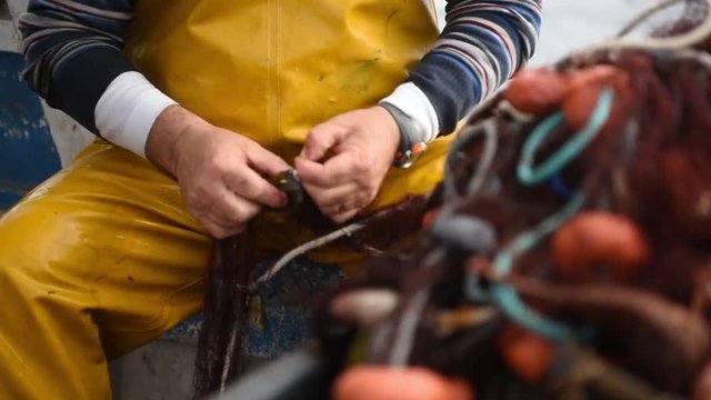 pescatore, rete, barca, pesca, pesce, pescato, mediterraneo, mare, trasparenza, food, ristorante, business, lavoro