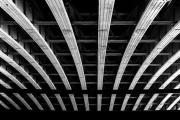 Stahlkonstrukt Brücke