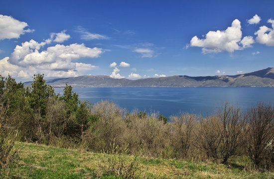 sevan lake Sevanavank monastery,  Armenia, Caucasus