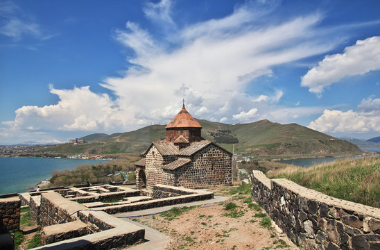 sevan lake Sevanavank monastery,  Armenia, Caucasus