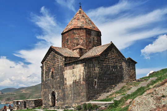 sevan lake Sevanavank monastery,  Armenia, Caucasus