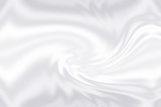 Smooth elegant white silk fabric background. Festive luxury illustration