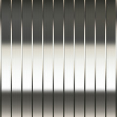 Metal stripes background. Image of magnesium material.