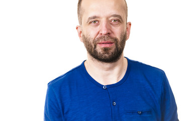 Obraz premium Nice adult bearded guy