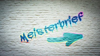 Schild 397 - Meisterbrief