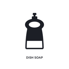 dish soap isolated icon. simple element illustration from cleaning concept icons. dish soap editable logo sign symbol design on white background. can be use for web and mobile