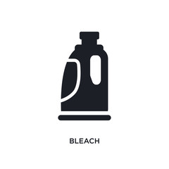 bleach isolated icon. simple element illustration from cleaning concept icons. bleach editable logo sign symbol design on white background. can be use for web and mobile